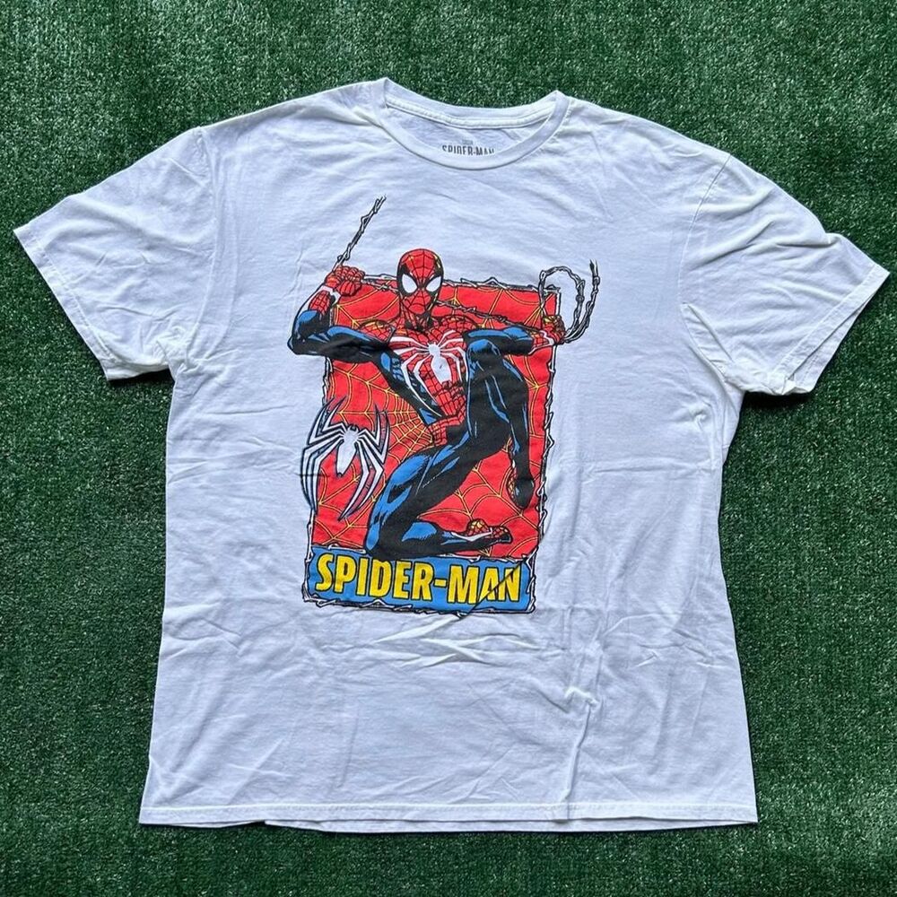Marvel Men's White T-shirt